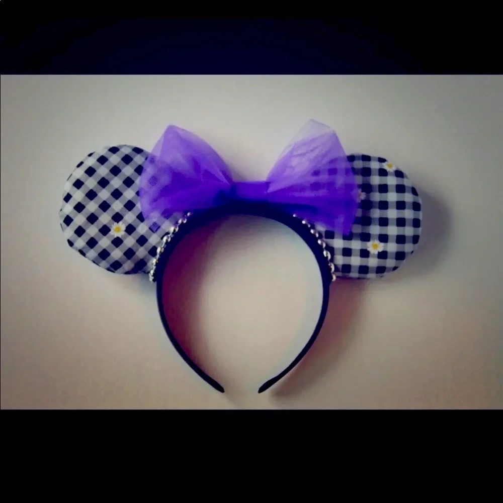 Floral Minnie ears - Picture 2 of 5